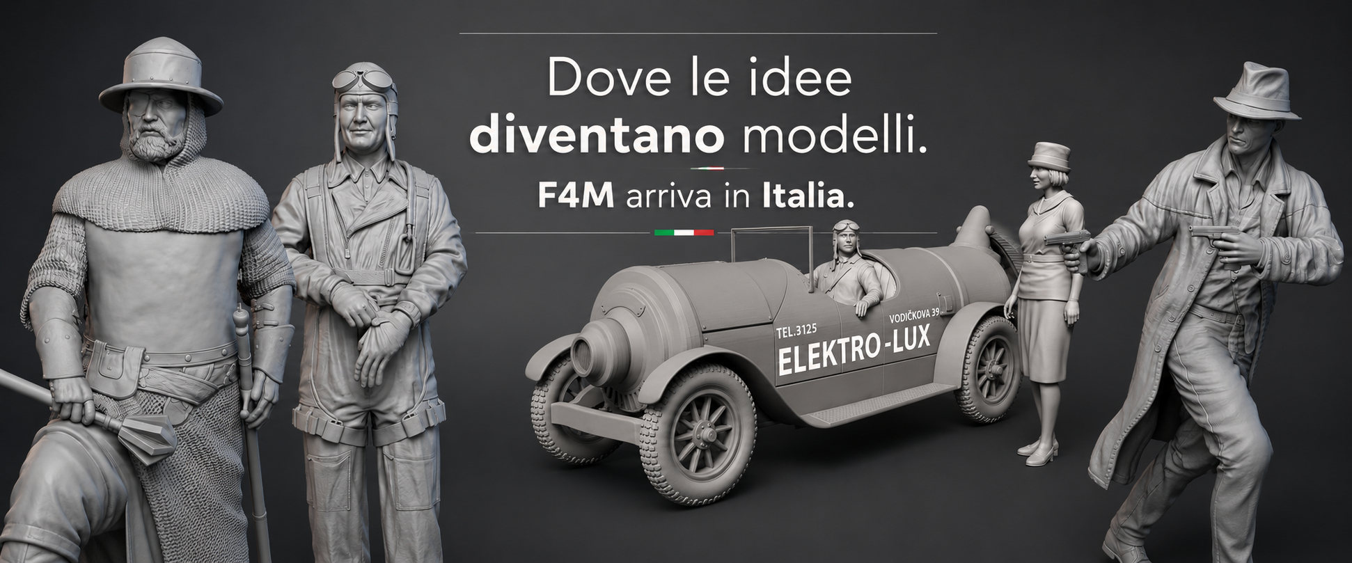 F4M Italia, dove le idee diventano modelli