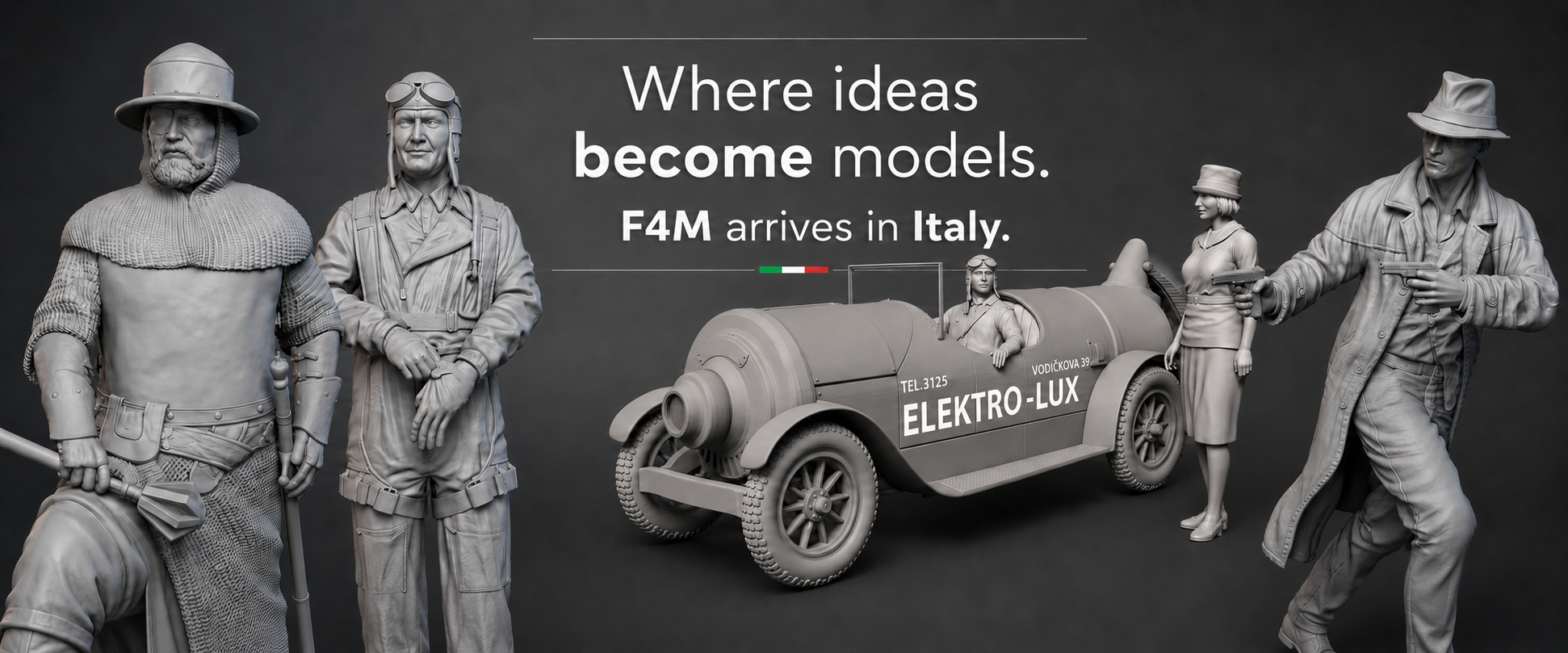 F4M Italy, where ideas become models