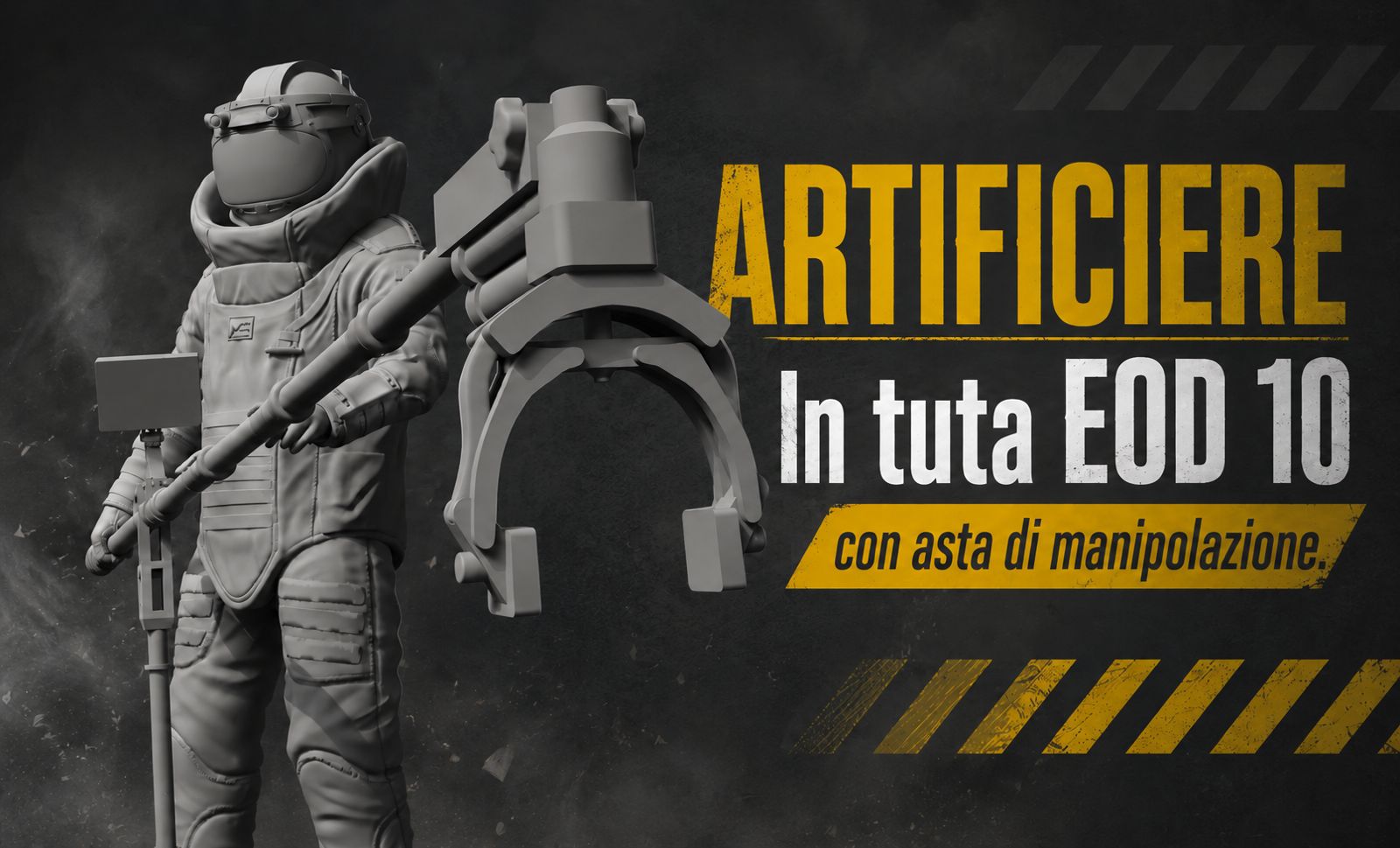 Presentazione Artificiere in tuta EOD 10